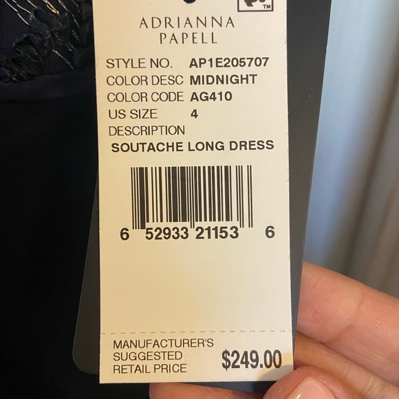 ADRIANNA PAPELL High low dress. - Picture 7 of 9